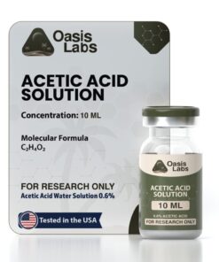 acetic acid water